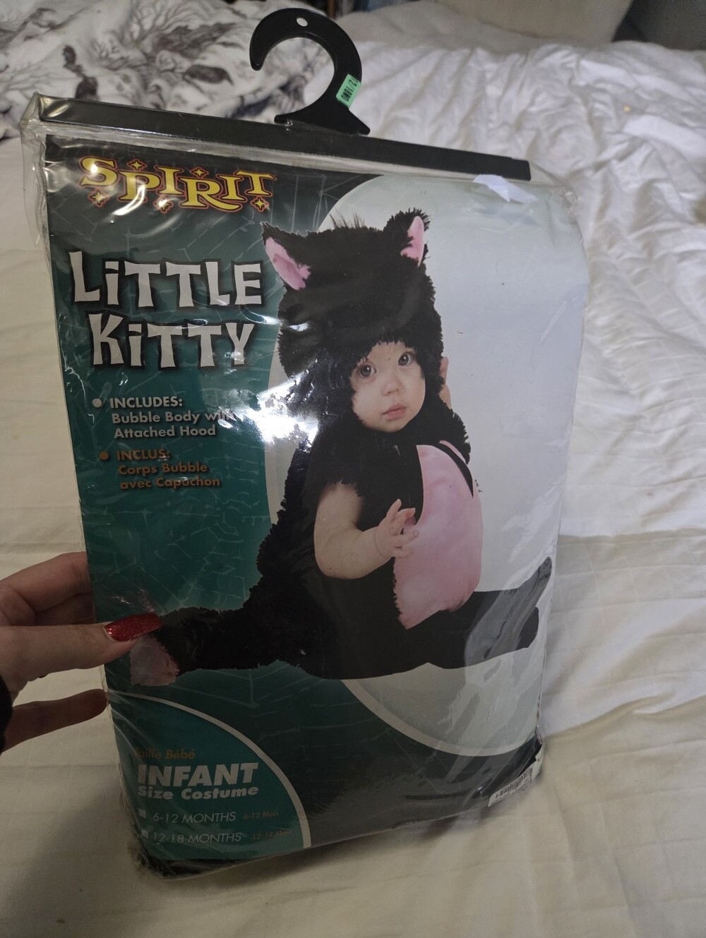 Spirit Little Kitty Infant Costume - Size 12/18M. Brand New